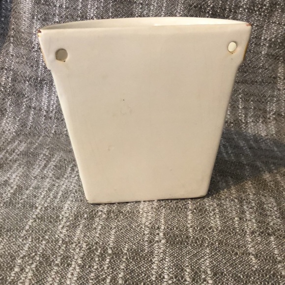 Vintage wall pocket hand painted made in Portugal - Picture 4 of 5